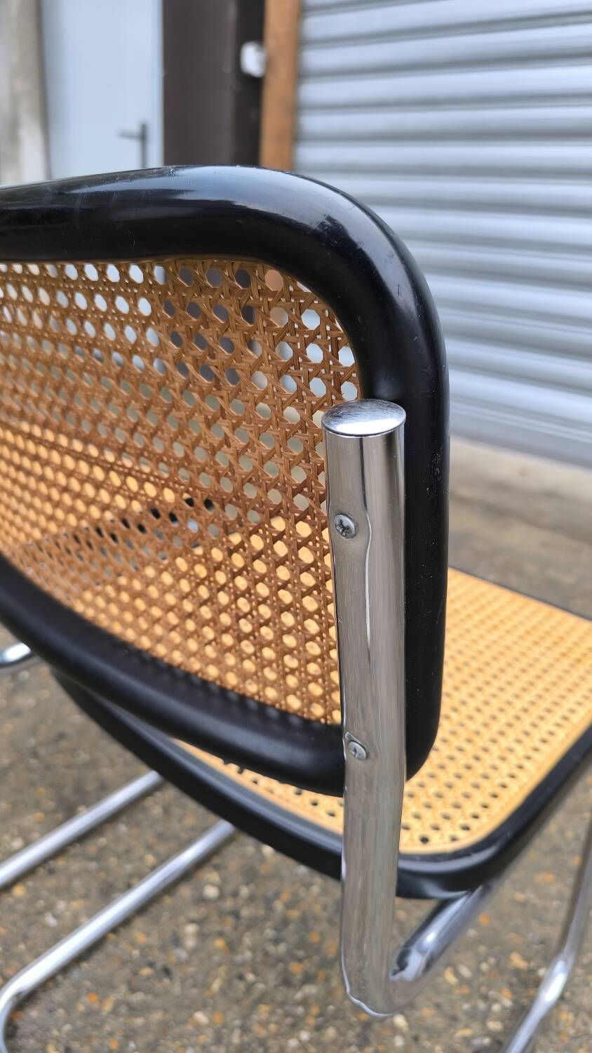 Pair of Cesca B32 chairs by Marcel Breuer