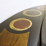 Large Coffee Table by Antonio Lupi 1/1 Black granite top - italy