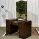 Art Deco English hairdresser in walnut from the 1930s.