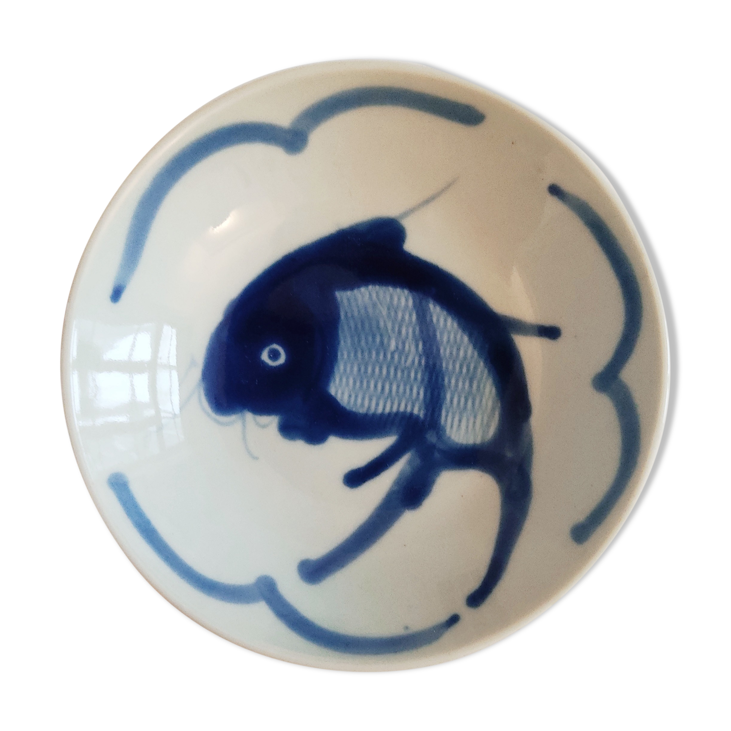 Fish-decorated cup, China