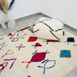 286x150cm moroccan berbere carpet