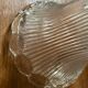 Vintage holophane glass tulip.