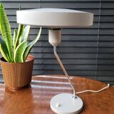 Lampe de bureau vintage Louis Kalff, modèle Romeo, années 1960, gris, Pays-Bas