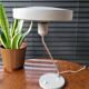 Lampe de bureau vintage Louis Kalff, modèle Romeo, années 1960, gris, Pays-Bas