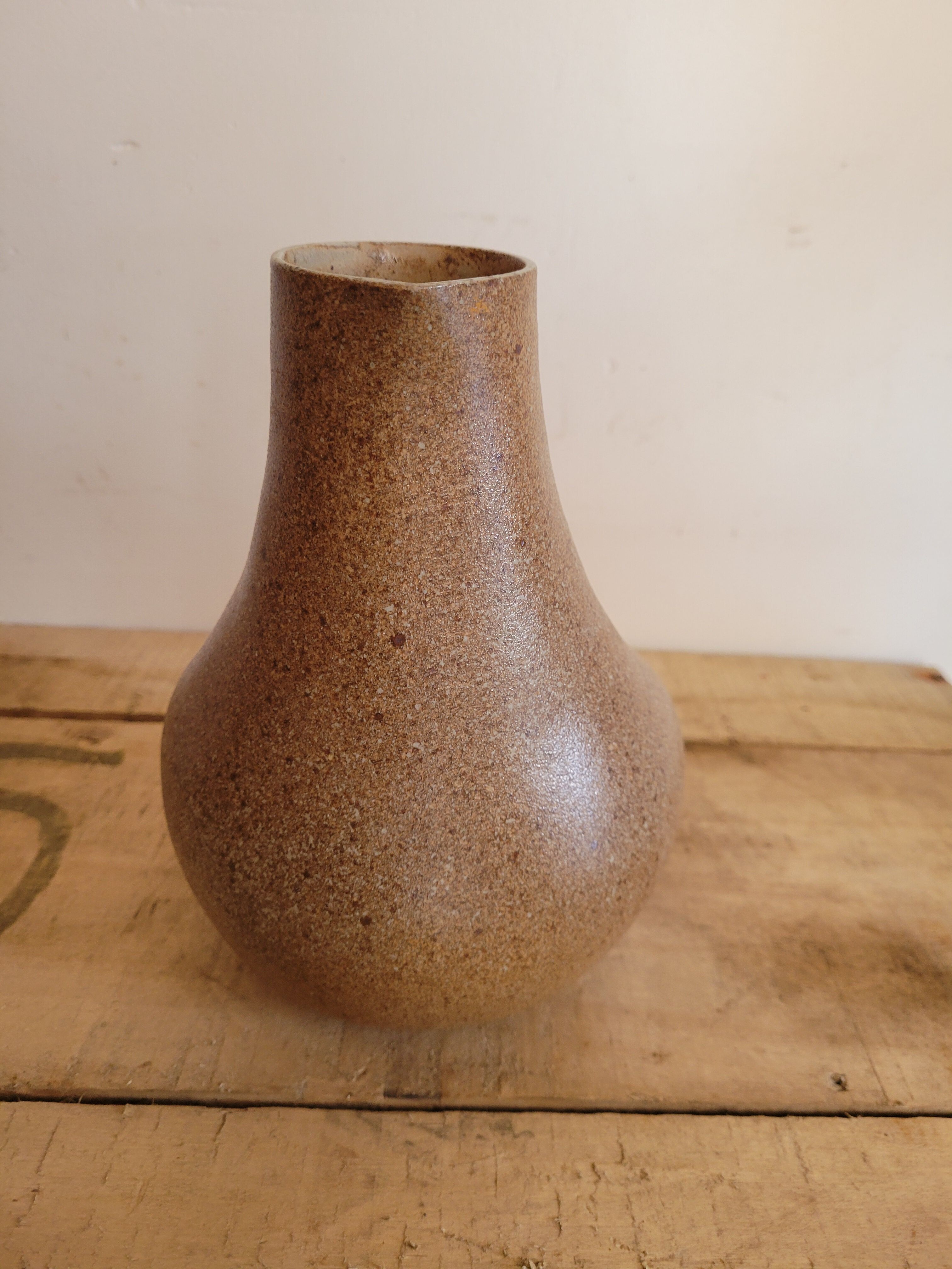 Sandstone pitcher 1970s