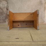 Series of eight stools Les Arcs Charlotte Perriand