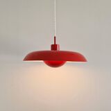 Red RA-40 pendant lamp by Piet Hein for Lyfa, Denmark 1960's