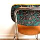 Chaise civic - elis turquoise