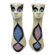 Pair of anthropomorphic vases Gabrielle Mackiewicz French 1970
