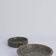 Mid-Century Modern Brown Stoneware Rubus Bowl by Gunnar Nylund for Rörstrand