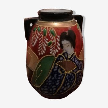Vase soliflore vintage Porcelaine Mariage Geisha