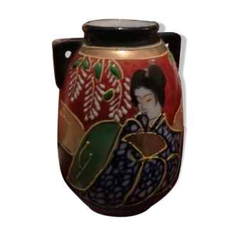 Vase soliflore vintage Porcelaine Mariage Geisha