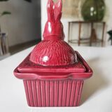 Ceramic rabbit box