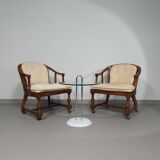 2 x armchairs Drexel Heritage Furnishings Inc. USA By Shirley Bracket.