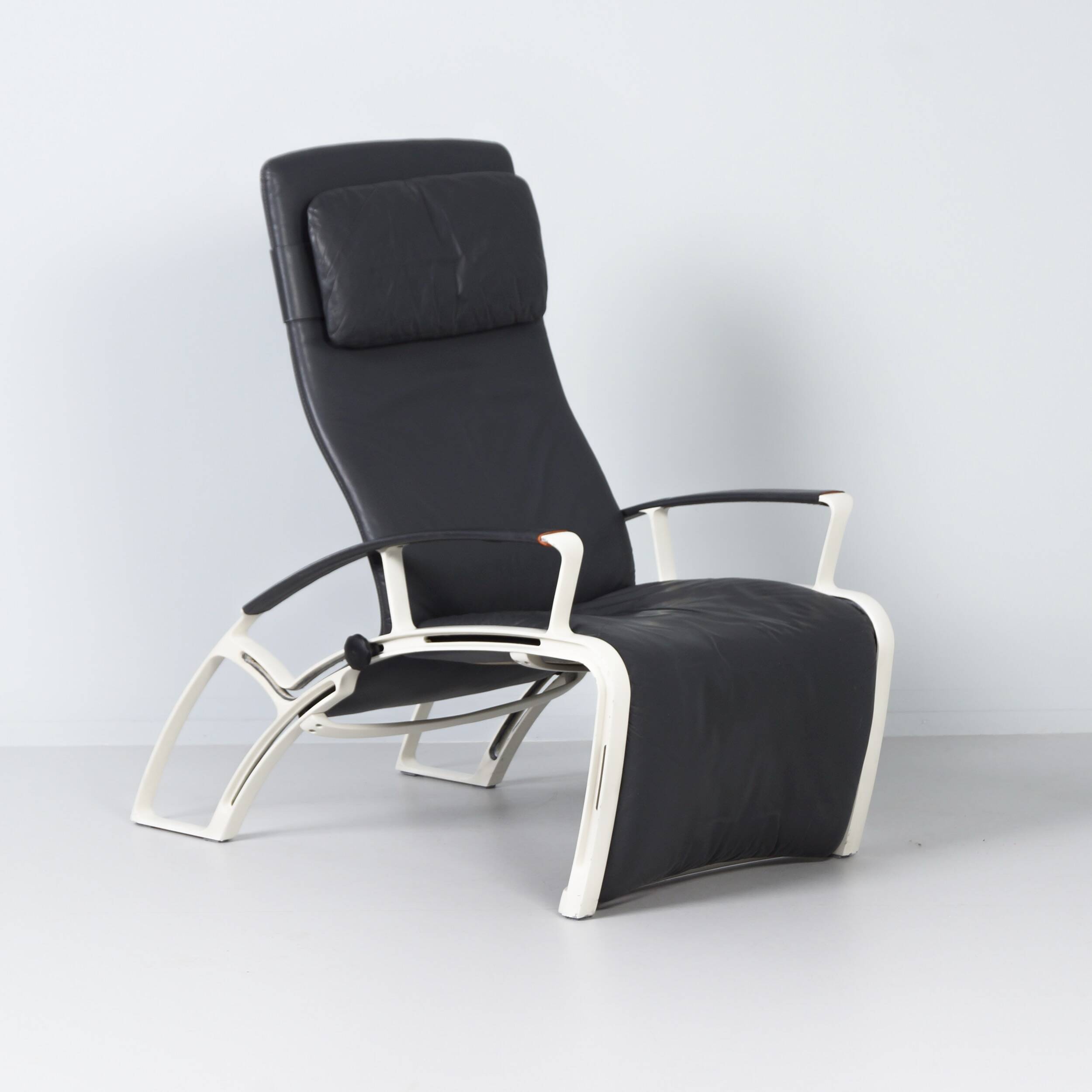 Lounge chair IP84S – Ferdinand Alexander Porsche for Interprofil, Germany, 1980s