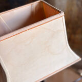 Lacquered lamp from the 1960s, "Le Dauphin" house.