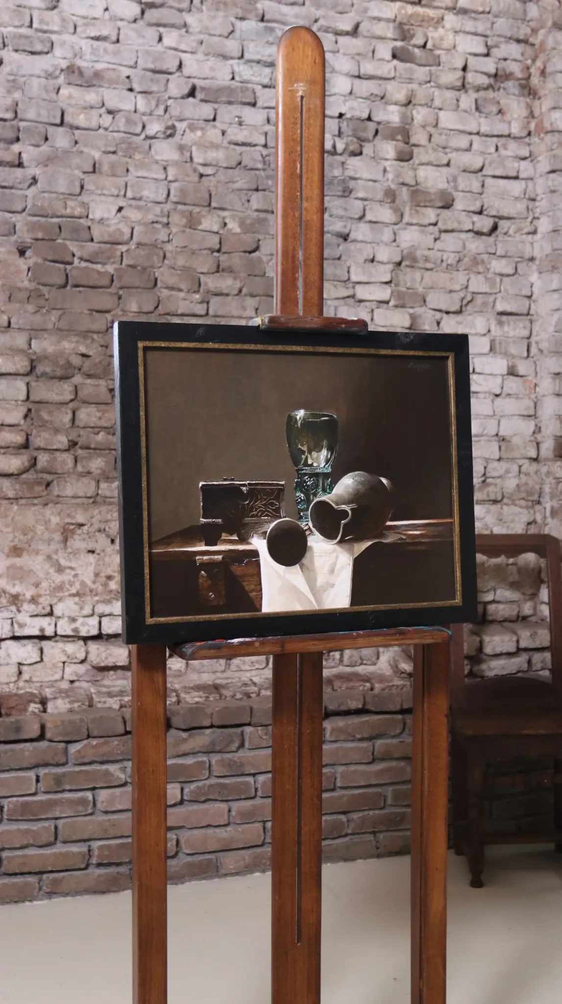 Still life with roemer and casket – Marjolein van den Berg, c. 2011