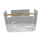 Roche Bobois plexiglass review door