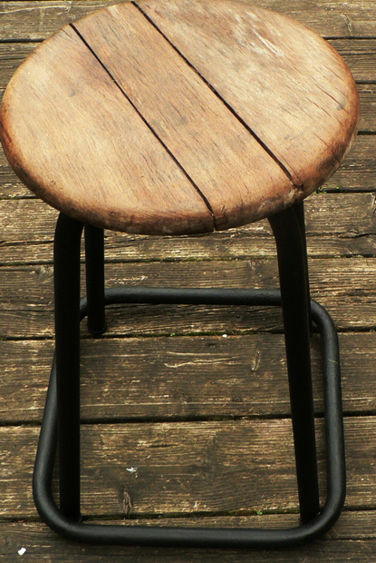 Industrial Tabouret of The Sautereau establishments in Crépy in Valois