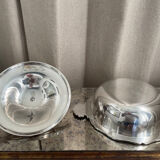 Vegetable Christofle silver metal Louis XV style "net/Chinon