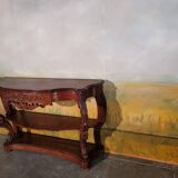 Large mahogany dining console
