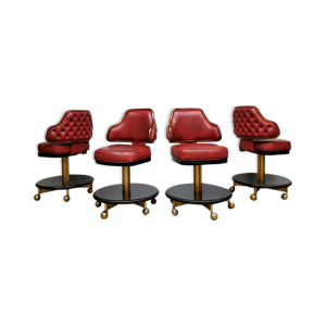 Tabourets vintage chaises de bureau