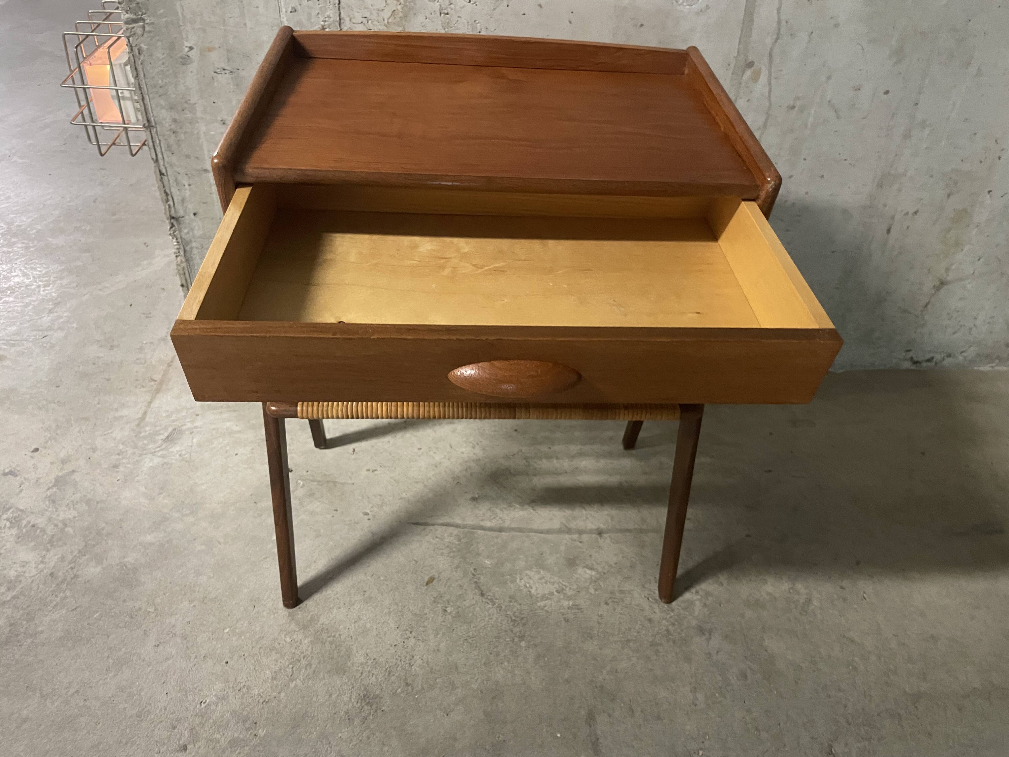 Scandinavian bedside table from the 1960s.