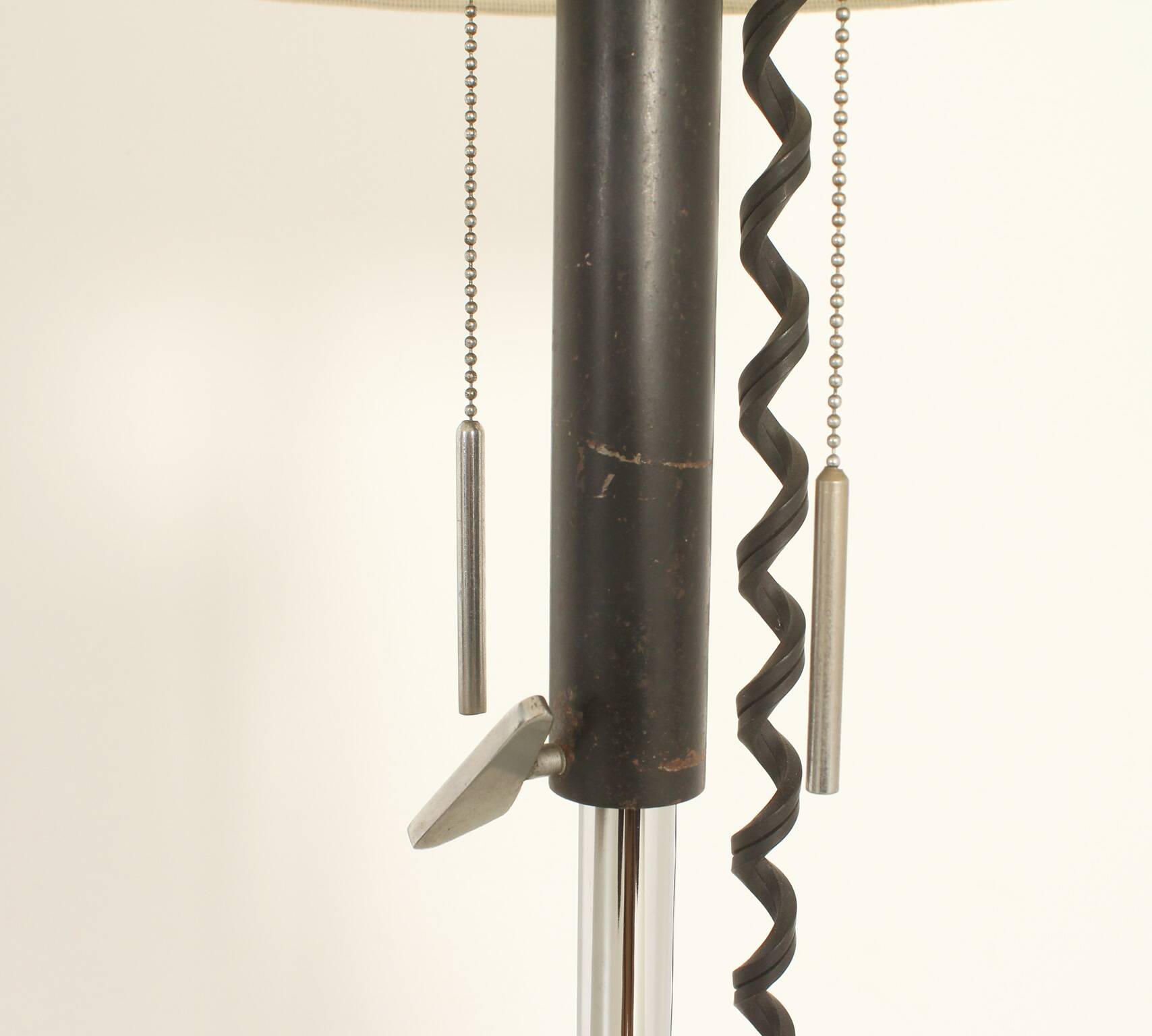 Floor lamp with adjustable shade, Spain, 1960s