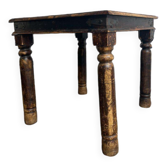 Brutalist vintage square table