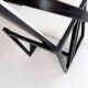 "Contrast" Armchair by Pascal Mourgue 1982 - Faux Sheepskin upholstery