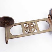 Pair of wall candle holders