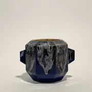 Earthenware pot with handles