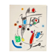 Lithographie Joan Miro Maravillas #10 signée dans la planche