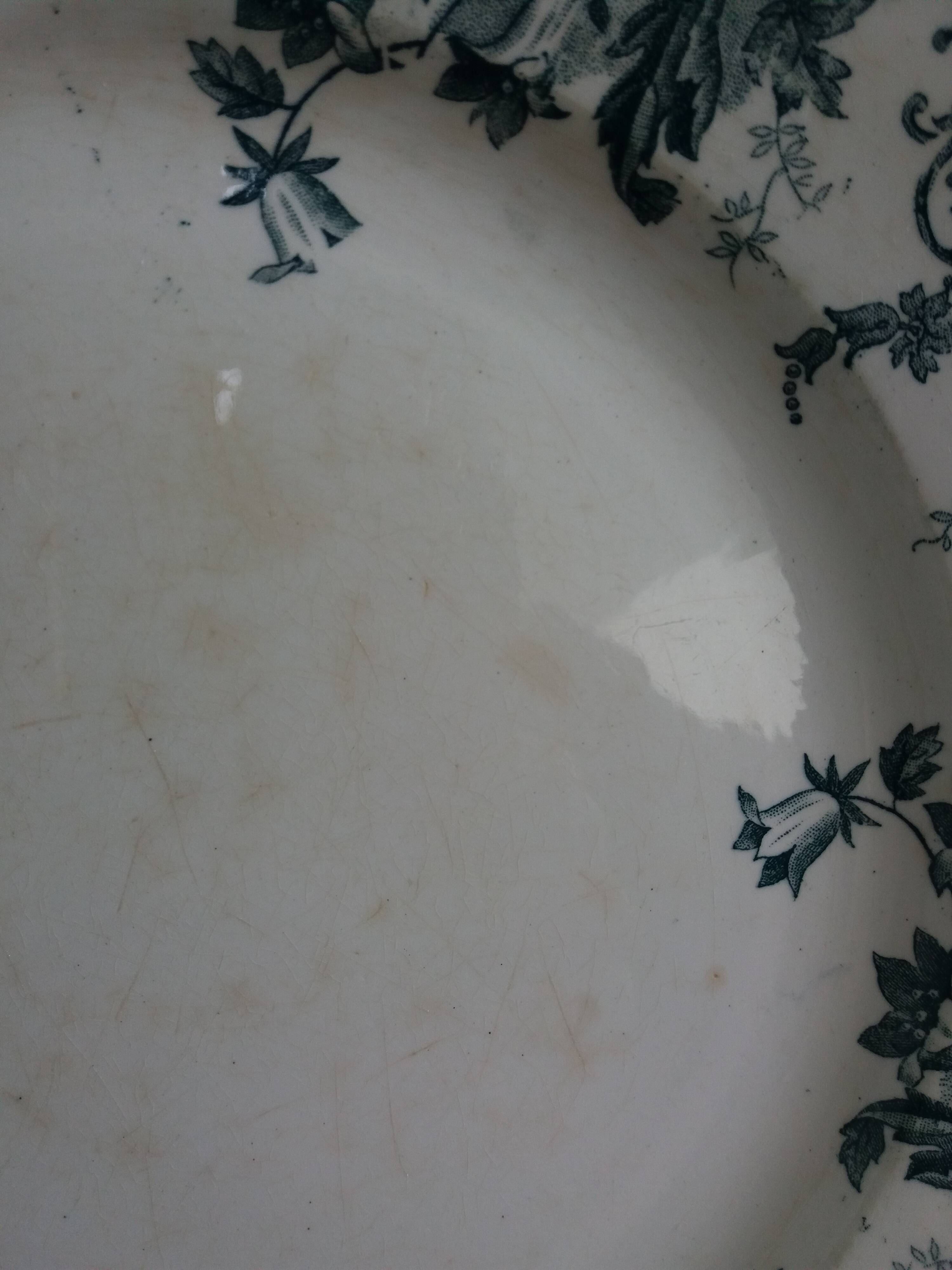 Iron earth dish Saint-Amand and Hamage Campanule