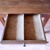Art Deco desk or side table from the 1930s, vintage, solid wood