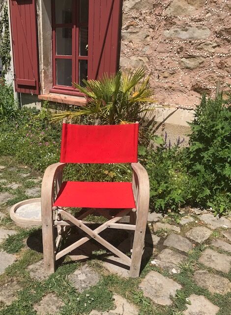 Pair of folding chairs