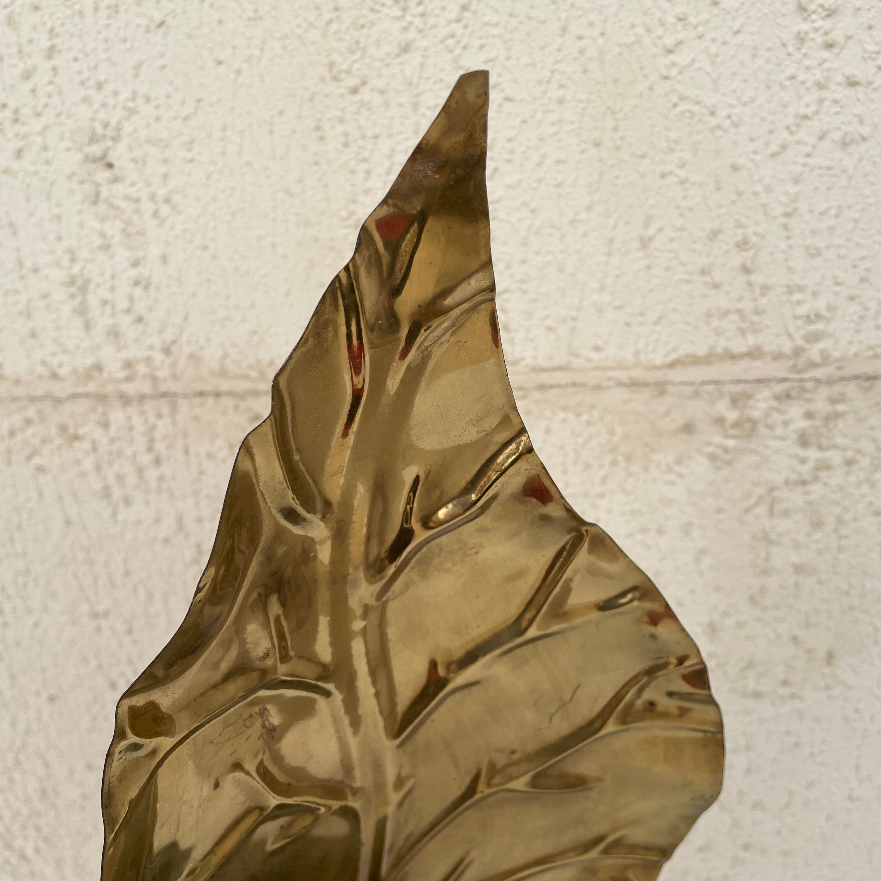 golden flower lamp design 1970