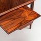 Illum Wikkelso bar cabinet in rosewood C. F. Christensen Denmark 1960