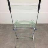 Plexiglas chair by Lebovici and Berthet for Marais International, series "Les Invisibles"