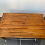 Solid wood coffee table with 1 drawer