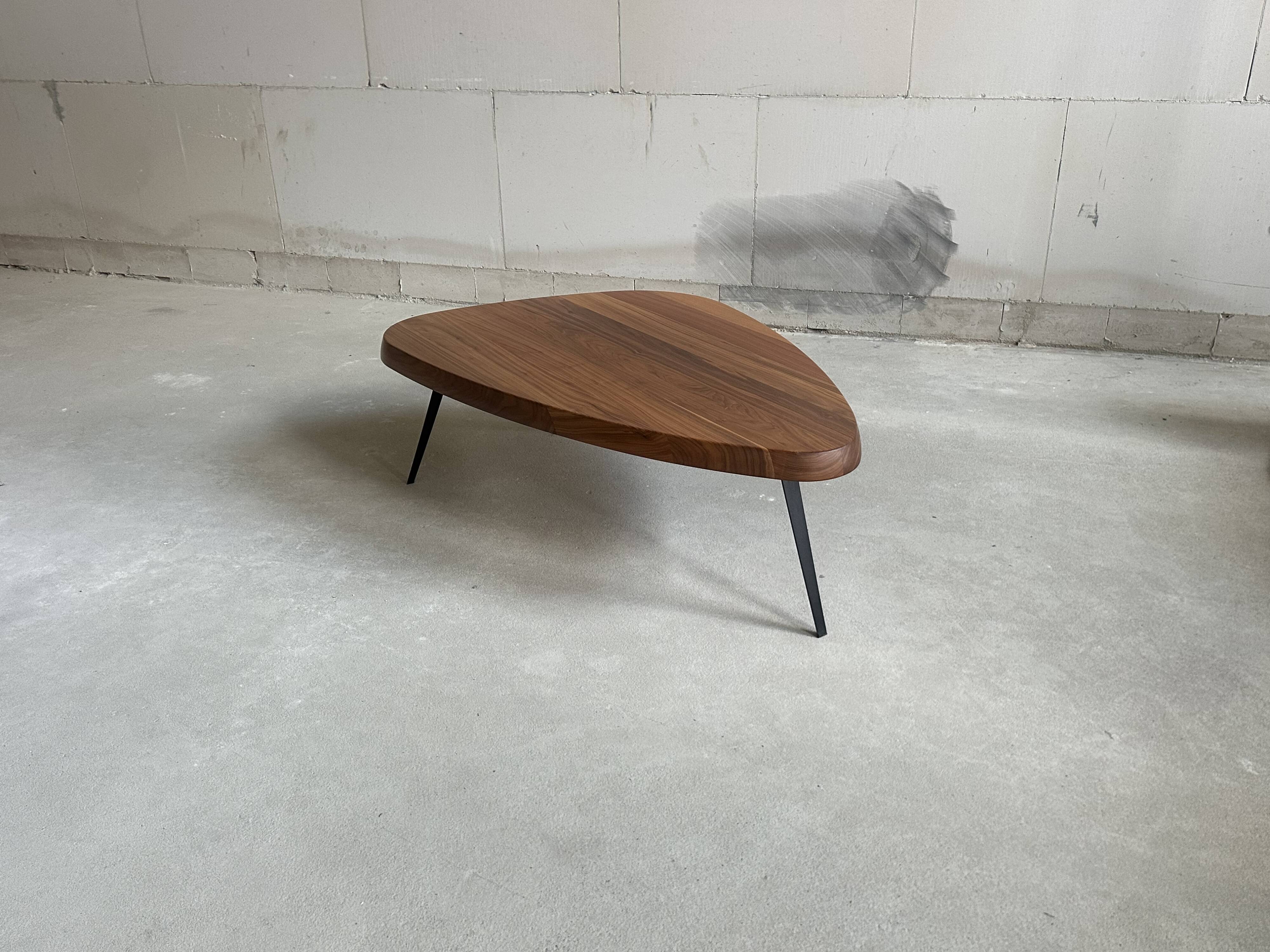 Mexique walnut coffee table by Charlotte Perriand for Cassina 2015