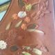 Vintage mirror all in leather 25x20cm