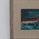 Original Mid Century Swedish Oil on Panel – “Waves” by Louis Zelig – Signed