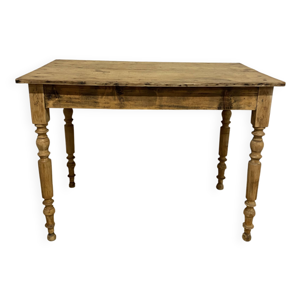 Table de ferme pieds tournés — Beyit