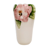 Hand-painted slip vase