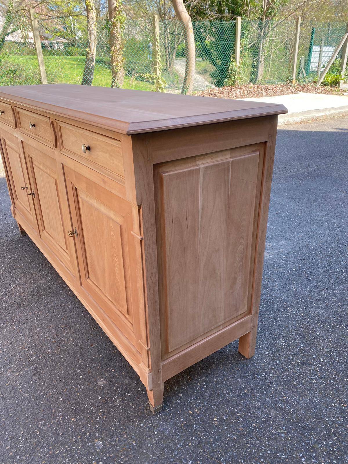 Louis XVI Imperial Sideboard in Solid Oak 190cm