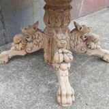 Oval oak table