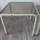 Series of 3 vintage pull-out tables from the 70s