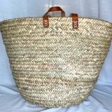 Natural palm basket