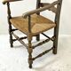 Vintage Provençal armchair
